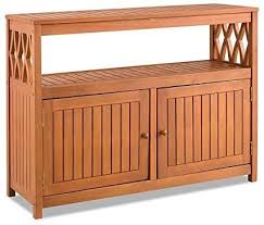 A sturdy outdoor storage box keeps items safe outside in any weather and is a great way to hide anything including patio cushions, garden tools and toys. Tisyourseason Tropical Hard Wood Sideboard Outdoor Patio Buffet Storage Cabinet Console Patio Bar Cabinet Outdoor Living Furniture Natural Buy Online In Saint Vincent And The Grenadines At Saintvincent Desertcart Com Productid 202425565