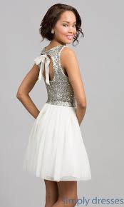 Sequin Top Short Party Dress By Bee Darlin Sparkly Dress Celebrity Dresses Banquet Dresses