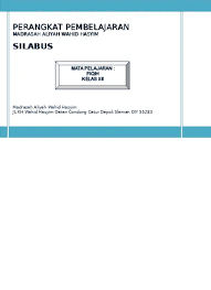 Perangkat pembelajaran sma/ma kls x kumpulan perangkat kimia kls x sma/ma kumpulan perangkat fiqih kls x sma/ma ganjil genap disini. Silabus Fiqih Kelas Xii Kurikulum 2013 Revisi 2016