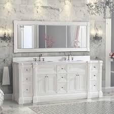 Studio Bathe Avenue 84 In White Double Vanity With Mirror Bathroom Sink Vanity Luxury Bathroom Vanities Double Sink Bathroom Vanity