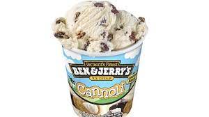 Now in front of the pearly gates, Ben Jerry S Announces New Cannoli Ice Cream Cannoli Ice Cream Ben And Jerrys Ice Cream