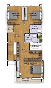 House Design 3d 10x21 With 4 Bedrooms Tiny House Design 3d In 2020 Tiny House Design House Design Narrow House Plans