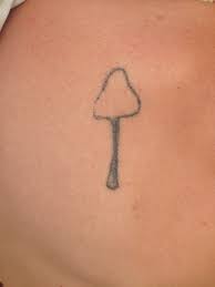 Stick And Poke Mushroom Tat Stick And Poke Stick And Poke Mushroom Mushroom Stick And Poke