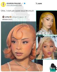 Oop! Neighbors, singer Jourdin Pauline believes she may be the muse behind  Ice's new do! Thoughts? 💭