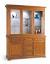 Wood Dark Display Cabinet