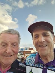 Eric Boocock & myself Owlerton 2024.🙂