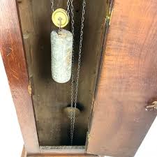 William Nelson Steele Aston (oxon) Georgian Oak Grandfather Longcase Clock