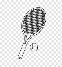 Tennis racket drawing isolated by. Drawing Rakieta Tenisowa Draw Write Now Art Tennis Racket Transparent Png