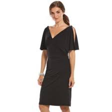Chaps Ruched Sheath Evening Dress Women S Dress Clothes For Women Petite Cocktail Dresses Women S Evening Dresses