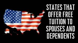 There are many veterans' benefits programs in florida. States That Offer Free Tuition To Spouses Dependents