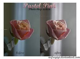 Pastel Pink Ps Action Pastel Pink Free Photoshop Actions Photoshop For Photographers