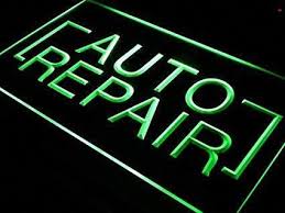 Where To Get Vehicle Serviced Neon Light Signs Sign Display Led Neon Lighting