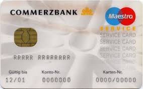 Damit kannst du im internet nicht einfach so zahlen. Bank Card Commerzbank Service Commerzbank Germany Federal Republic Col De Ms 0018