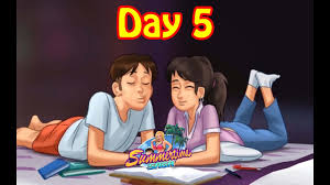 Petunjuk main game summertime saga : Summertime Saga Day 1 Youtube