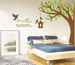 Vinyle Autocollant Pepiniere Arbre De Decalque De Mur De Vie Pour Chambre A Coucher Battant Brids Mur Arb Deco Chambre Enfant Deco Chambre Vinyle Autocollant