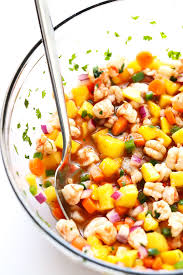Easy ceviche for beginners instructions put the fish pieces in a small bowl and add the salt. Easy Shrimp Ceviche Gimme Some Oven