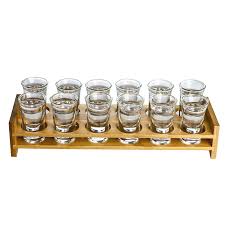 Pauwel kwak beer glass (with wood stand). Wholesale Stable Bamboo Wooden Beer Glass Serving Trays Holder Display Spice Racks With 12 Holes Buy Wooden Glass Serving Trays Wooden Beer Display Racks Bamboo Spice Rack Product On Alibaba Com