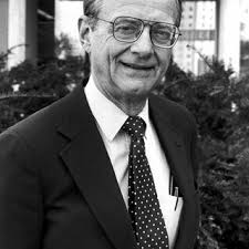 Frank Epstein shown at a common workplace for him: In front of the...