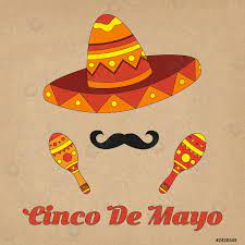 Amols' is proud to be your headquarters for authentic mexican party supplies, gifts and imports. Cinco De Mayo Poster Design Glucklich Cinco De Mayo Stock Vektorgrafi Crushpixel