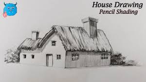 That is, if you understand the power of pencil portraits. How To Draw House With Pencil Shading Easy Village Hut Pencil Sketch Technique Youtube