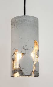 Delta Concrete Pendant Lamp Concrete Light Concrete Lamp Lamp Design
