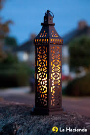 Medina Standing Lantern Large Striking And Chic This Lantern Is A Great Accessory For Both The Garden And Home