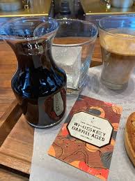 Buy starbucks whiskey barrel aged coffee. The Left Glass Is The Whiskey Barrel Aged With The Glass Of The Ice Cube The Back Coffee Glass Is The Undertow Espresso Which Is Also Amazing My Favorite Picture Of Starbucks