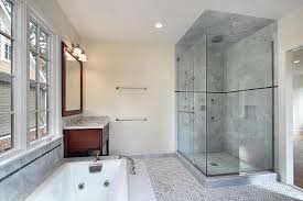 This simple shower provides a small seat and ledges for storing shower necessities. 6 Intriguing Design Ideas For Custom Glass Shower Enclosures New Concepts Glass Design