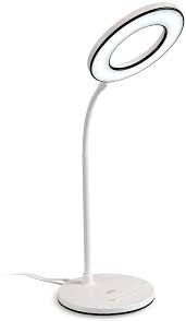 Amazon Com Miady Led Desk Lamp Eye Caring Table Lamp 3 Color Modes With 4 Levels Of Brightness Dimmable Office Lamp With Adapter Touch Control Sensitive 360 Flexible Home Improvement
