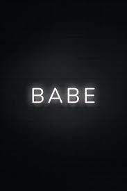 See more of ＊ ａｅｓｔｈｅｔｉｃ ｎｅｏｎ ＊ on facebook. Glowing Neon Babe Typography On A Black Background Free Image By Rawpixel Co Black Aesthetic Wallpaper Black And White Picture Wall Black And White Aesthetic