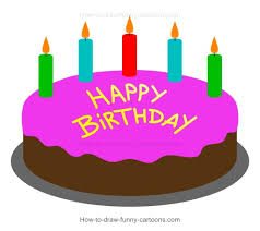 Easy simple birthday cake drawing. How To Draw A Cartoon Birthday Cake