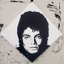 Danny Granger Art Live * Elvis Tribute Show Starring: Eddie Prince, Gordie  McNeil and Joey Cundari * "Flying" 2' x 3' Black Acrylic