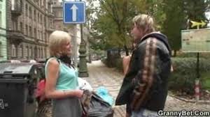 Blonde granny jumps on his young cock. Granny Prostitute Jumps On His Big Meat Hot Grandma Meat Reality Mobileporn