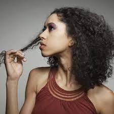 Using a blow dryer on hair exposes it to extreme heat that can leave it dry and brittle. Mixed Hair Thick Coarse Curly Dry Frizzy And Poufy