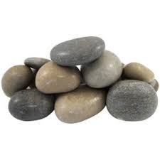 Rain Forest 1 In To 3 In 30 Lb Mexican Beach Pebbles Rfgmbp3 30 The Home Depot In 2020 Mexican Beach Pebbles Mexican Beaches Landscaping With Rocks