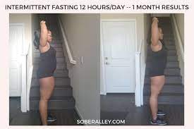12 Hours Intermittent Fasting 1 Month Before After Photos Intermittent Fasting Before And After Intermittent Fasting Intermittent Fasting Results