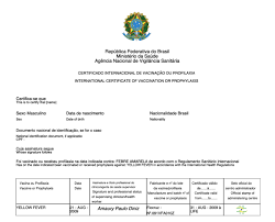 Para quem serve o certificado internacional de vacinação? Como Renovar O Certificado Internacional De Vacinacao Contra A Febre Amarela