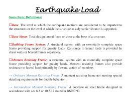 Ppt Earthquake Load Powerpoint Presentation Free Download Id 3790154