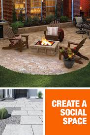 Diy Paver Patio Backyard Patio Designs Backyard Backyard Patio