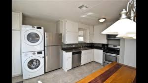 These are generally located in the one bathroom that small living quarters usually has. Cover Washer Dryer In Kitchen