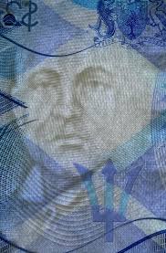 2018 Barbados 2 Dollars "Watermark John Bovell and value 2 & UV activity"  ~~ UNCIRCULATED CONDITION