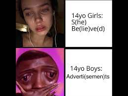 You can't spell advertisements without semen between the tits : r/memes