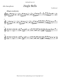 Free Alto Sax Sheet Music For Jingle Bells With Backing Tracks To Play Along Beatles Sheet Music Sheet Music Alto Sax Sheet Music