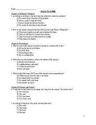 Whether it's to pass that big test, qualify for that big prom. Animal Farm Complete Multiple Choice Quiz And Chapter Reading Questions