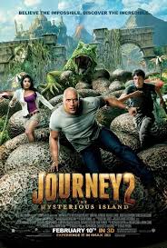 Journey 2 The Mysterious Island 27x40 Movie Poster 2012 Island Movies The Mysterious Island 2012 Movie