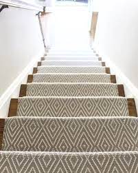 Wide Stair Runner W Pattern Carpet Stairs Stair Runner Carpet Coastal Living Rooms
