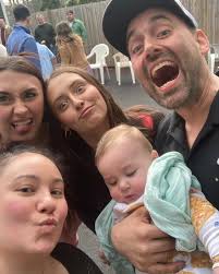 Happy Easter from my family to yours! We almost got a shot where we were  all looking lol 🐇🐣⛪️🌷