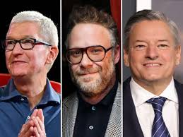 Seth Rogen Says Apple Wanted Ted Sarandos' 'the Studio' Cameo to Be Tim  Cook