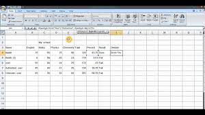 They're unique to every student and every student is a little bit different, which means that you'll often spend just as much time on the design element as you do populating it with specific information. Create Report Card In Ms Excel In 10 Minutes Given Formula Youtube