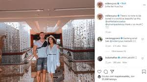 Millendaru alias millen cyrus bernama lengkap muhammad millendaru prakarsa samudro. Photo Of Millen Cyrus With A Russian Foreigner Successfully Makes A Scene